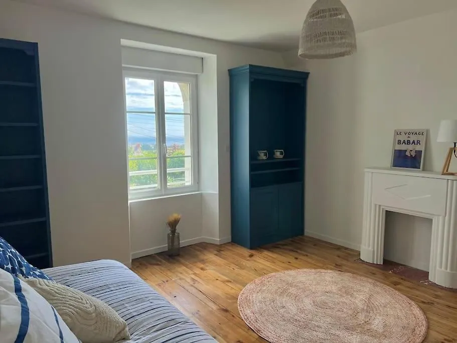 Prázdninový dům Maison De Charme Avec Vue Mer Et Jardin Plouhinec  Francie